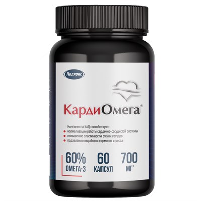 КардиОмега 60%, банка №60 1824