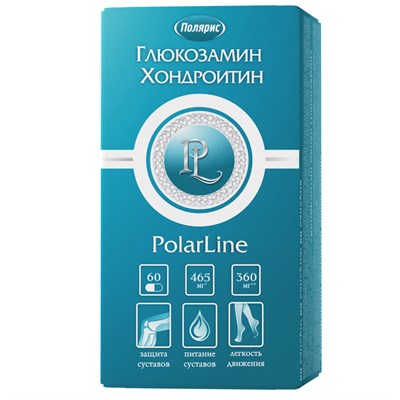 Глюкозамин с хондроитином PolarLine №60 1701