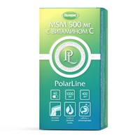 MSM 500 мг с витамином С PolarLine №60 1857